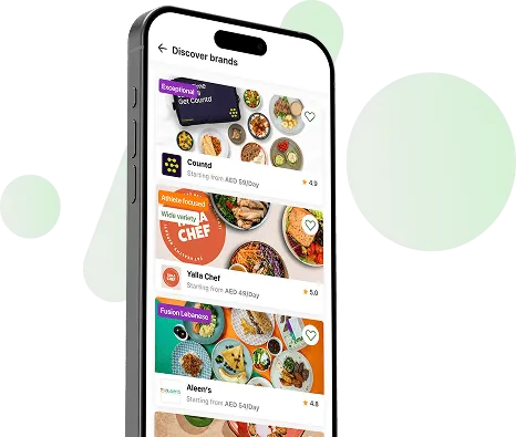 Healthy meal subscription